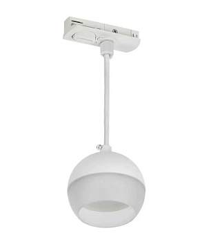 Светильник 4119 декоративный трековый подвесной GX53 бел. IEK LT-UCB0-4119-GX53-1-K01