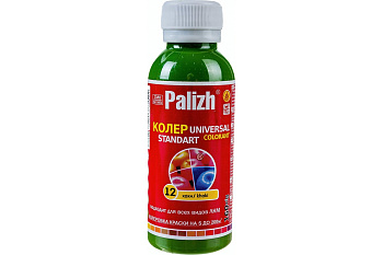Паста колер.универс. "Palizh" STANDART   (160 г), хаки №12