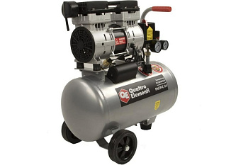 Компрессор поршневой безмасляный QUATTRO ELEMENTI PACIFIC-24 (160л/мин, 24л, 1,2л.с, 8 бар, 19кг)