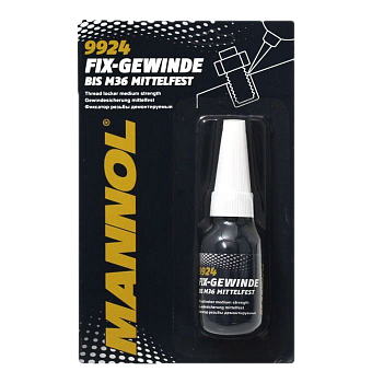 Фиксатор резьбы демонтируемый Mannol 10мл 9924