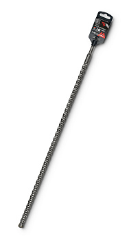 Бур по бетону SDS-plus METALLICA Ultra 16 х600/550 мм, Х-напайка, 4 спирали