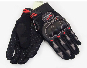 Перчатки PRO-BIKER mcs-03 текстиль-сетка (черные)