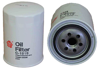 Фильтр масляный C-1819 Sakura