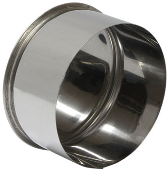 Заглушка глухая нерж.d 230 0,5мм