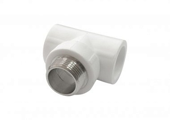 Тройник переходной с наружной резьбой 25х3/4"х25 (Valfex) 