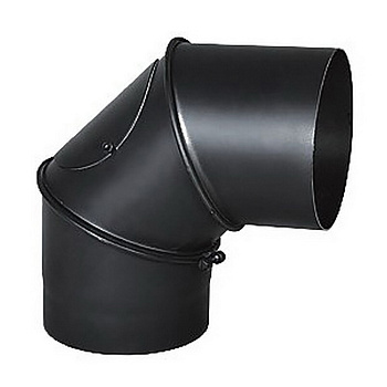 Колено 200 черный металл