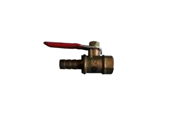 Кран 1/4ВН, трубка пласт 8мм