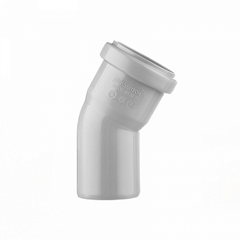 Отвод D50 30 град.(канализац.) RU-PT ПП
