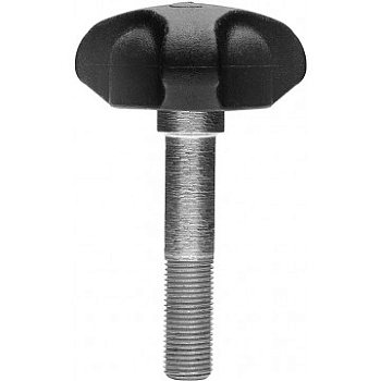 Винт-барашек для ручки ледобуров Торнадо-M2/SPORT M10x1 с обливкой Тонар