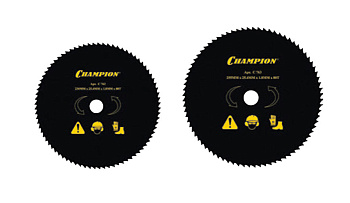 Нож с остроугольными зубцами 80/230/25,4 (SRM-2305SI,SRM-2655SI), CHAMPION