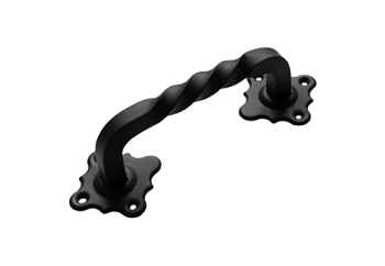 Ручка  декоративная мод.6 (200) (черный)