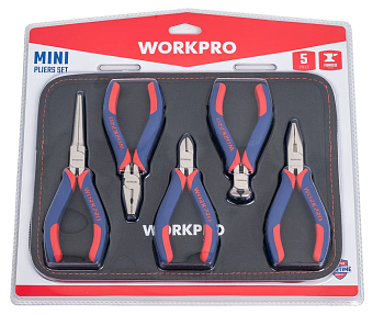 Набор губцевого инструмента-МИНИ PRO 110мм (5 предметов) Workpro