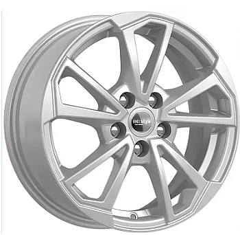 Диск литой КС1005 (ZV 15_Polo) 6*15 40 5*100 57,1 сильвер К&К 78939