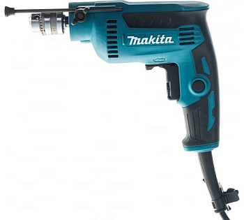 Дрель MAKITA 6,5мм, 370Вт, 4200 об/мин.,ЗВП, 1 скорость Дрель MAKITA 6,5мм, 370Вт, 4200 об/мин.,ЗВП, 1 скорость