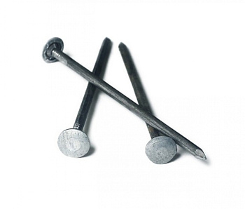 Гвозди шиферные с завальц. шляпкой 5х120 10кг (коробка)