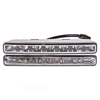 Огни ходовые SKYWAY 6 диодов 6 W 2шт . SHDX-D029