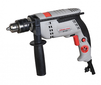 Дрель ударная Энергомаш, 900 Вт, 0-3000 об/мин, 0-48000 уд/мин, РЕГ. ОБОР., патрон 13мм