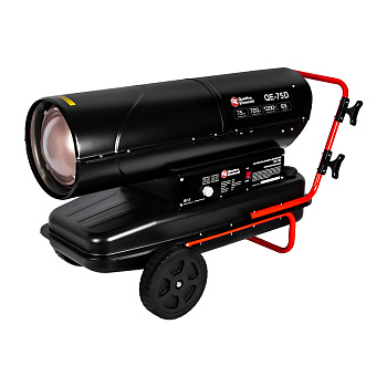 Нагреватель воздуха дизельный прямого нагрева QUATTRO ELEMENTI QE-75D (75кВт, 1300м3/ч, 69л,6,4л/ч)