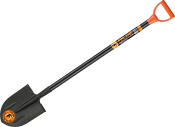 Лопата штыковая с ребрами жесткости 215х280х1315 мм, FINLAND деревянный черенок