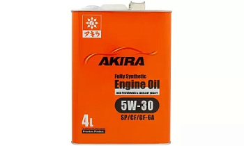 Масло моторное синтетическое AKIRA ENGINE OIL FS 5W30 SP/CF/GF-6A  4л