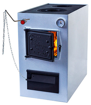 Котел отопительный стальной "СИБИРЬ" КВО 20 (универсальный)