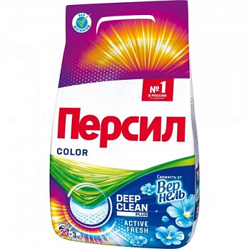 Порошок стиральный Персил Колор Свежесть От Вернель 3 кг