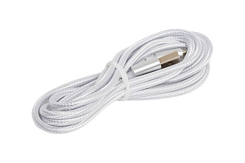 Кабель Energy ET-29-2 USB/Type-C, 2 метра, серебро