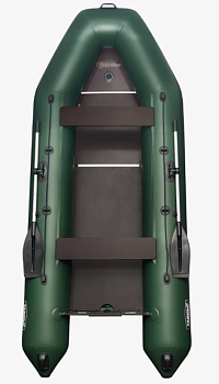 Лодка ПВХ "Таймыр-350 КС" зеленая