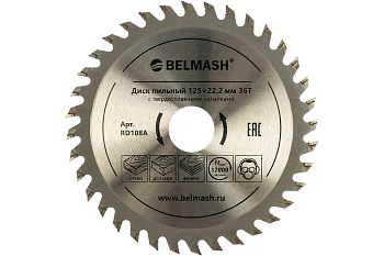 Диск пильный BELMASH 125*22,2/20 36T