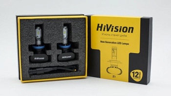 Лампа светодиодная HiVision Headlight Z1 PRO V2 (H11/H8/H16 6000K) (2 шт)