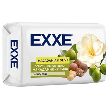 Мыло косметическое EXXE "Макадамия и олива" 90г