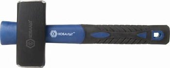 Кувалда КОБАЛЬТ 1000 г, фибергласовая рукоятка обратного типа						