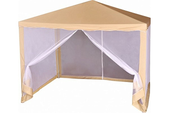 Тент садовый Green Glade 1040 3х3х2,5м полиэстер Тент садовый Green Glade 1040 3х3х2,5м полиэстер