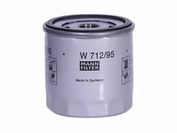 Фильтр масляный MANN-FILTER W 712/95 Германия 1/10/1280 шт.