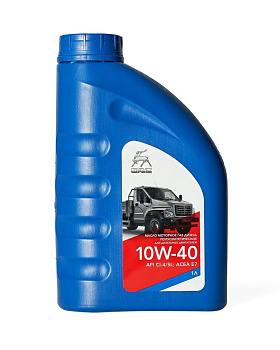 Масло моторное ГАЗ 10W40 дизель Евро-5 CJ-4/SL; E9 п/синтетика  1 л