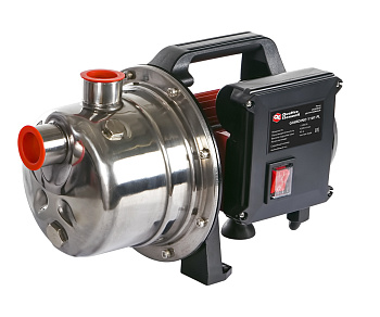 Насос садовый QUATTRO ELEMENTI Giardino 1001 Inox (1000 Вт, 3600 л/ч, для чистой, 40 м, 6,4 кг)