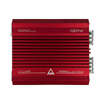 Усилитель мощности Aura FIREBALL-D1.1000 1-канальный, 1x1000 W RMS Class D