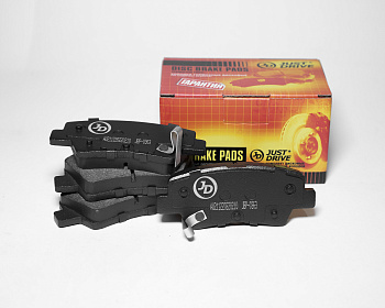 Колодки тормозные, задние JBP0363