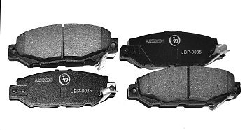 Колодки тормозные, задние D2125MH