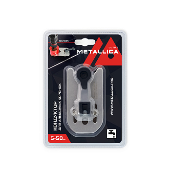 Кондуктор металл. METALLICA Ultra для коронок алмазных 5-50 мм, с присоской