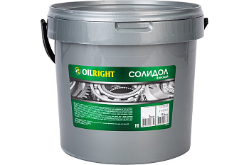 Смазка Солидол жировой OIL RIGHT 9,5 кг