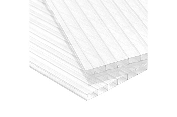 Поликарбонат 8х2100х6000 прозрачный Ультрамарин, КИВИ