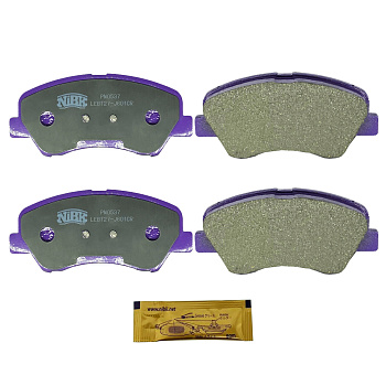 Колодки тормозные PN0537 H.Solaris front