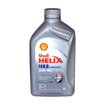 Масло моторное SHELL Helix HX8 5W40 синт. 1л