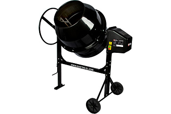 Бетоносмеситель QUATTRO ELEMENTI Gravity 200 (1000Вт, 200л, 23об/м, замес 119л, полиамидный венец)