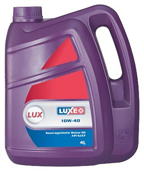 Масло моторное LUXE ЛЮКС SG/CE 10W40 п/с 4л.