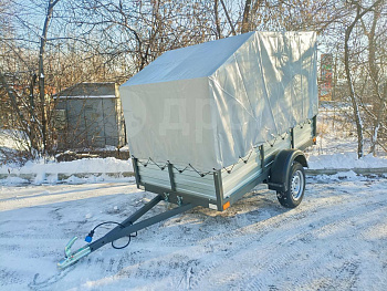 Автоприцеп СЛАВИЧ 253 с тентов 2,5*1,3*0,4+тент 253СКОС