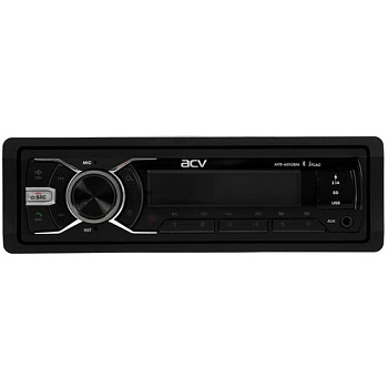 ACV AVS-601UBM (1din/мультицвет/BT/2 USB/AUX/SD/FM/3RCA/SUB/5 зон подсветки/4*50)