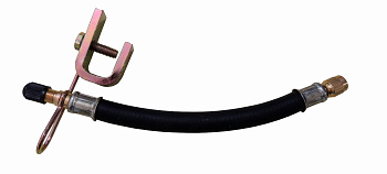 Удлинитель-шланг гибкий 180мм "CLIPPER" (+ скоба)