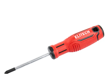 Отвертка ELITECH PH1X75мм 211202